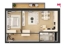 Prodej bytu 2+kk, Čestice, 57 m2
