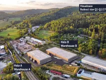 Pronájem výrobních prostor, Písek, 3000 m2