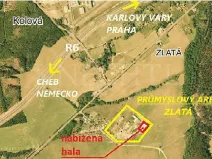 Pronájem skladu, Kynšperk nad Ohří - Zlatá, 1180 m2