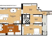 Prodej bytu 3+1, Praha - Nové Město, Dlážděná, 122 m2