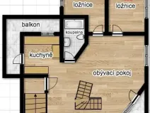 Pronájem bytu 3+1, Praha - Hloubětín, V Novém Hloubětíně, 162 m2