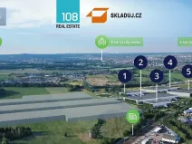 Pronájem skladu, Homole, Spojovací, 10000 m2
