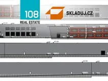 Pronájem skladu, Zápy, 10000 m2