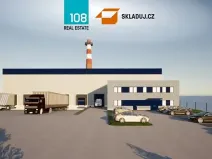Pronájem skladu, Kladno, Průmyslová, 3324 m2