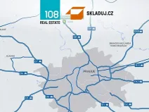 Pronájem skladu, Kozomín, 4000 m2