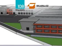 Pronájem skladu, Zápy, 5000 m2