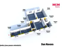 Pronájem bytu 2+1, Plzeň - Jižní Předměstí, Goethova, 90 m2