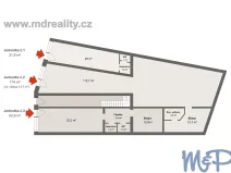 Prodej obchodního prostoru, Třebíč, Hasskova, 240 m2