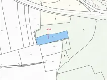 Dražba pozemku, Nerestce, 2436 m2