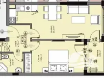 Prodej bytu 2+kk, Burgas, Bulharsko, 59 m2