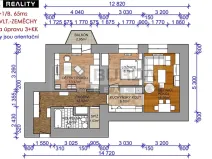 Prodej bytu 2+1, Kralupy nad Vltavou, 65 m2