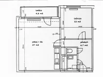 Prodej bytu 2+kk, Brno, Oblá, 50 m2