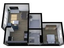 Pronájem bytu 2+kk, Praha - Strašnice, Kounická, 47 m2