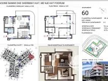 Prodej bytu 3+kk, Qerret, Albánie, 72 m2