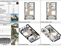 Prodej bytu 1+kk, Golem, Albánie, Mali i Robit, 36 m2