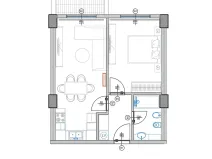 Prodej bytu 2+kk, Qerret, Albánie, 58 m2