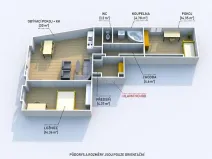 Prodej bytu 3+kk, Praha - Nové Město, Lípová, 77 m2