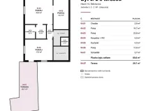 Prodej bytu 3+kk, Štěchovice, 71 m2