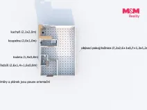 Prodej bytu 1+kk, Klatovy - Luby, 34 m2
