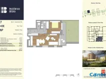 Pronájem bytu 2+kk, Praha - Karlín, Švarcova, 57 m2