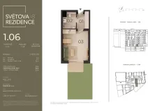 Prodej bytu 1+kk, Praha - Libeň, Světova, 31 m2