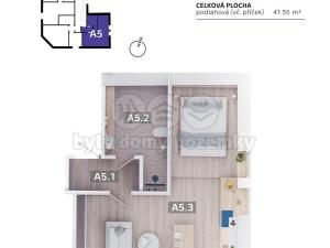 Prodej bytu 1+kk, Dvory nad Lužnicí, 32 m2