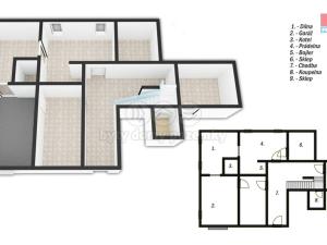 Prodej rodinného domu, Perštejn, Hlavní, 206 m2