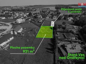 Prodej pozemku pro bydlení, Stará Ves nad Ondřejnicí, 1142 m2