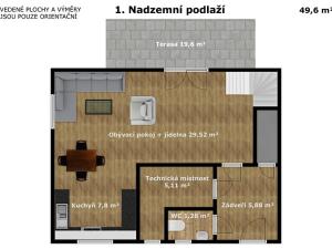 Prodej rodinného domu, Pustiměř, Konečná, 97 m2