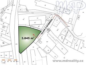 Prodej pozemku pro komerční výstavbu, Jihlava, 3845 m2