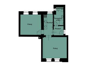 Prodej bytu 2+1, Jáchymov, Mánesova, 51 m2