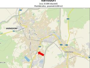 Prodej pozemku pro komerční výstavbu, Varnsdorf, Plzeňská, 6000 m2