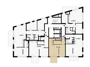 Pronájem bytu 2+kk, Brno, Nové sady, 53 m2