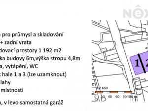 Prodej výrobních prostor, Nová Bystřice, Hradecká, 4381 m2
