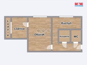 Prodej bytu 2+1, Ostrava - Hrabůvka, Alberta Kučery, 52 m2