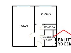 Pronájem bytu 1+1, Karviná, Jurkovičova, 37 m2