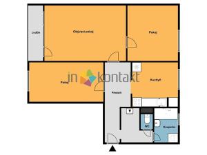 Prodej bytu 3+1, Volfartice, 72 m2