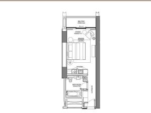 Prodej bytu 1+kk, دبي, الإمارات العربية المتحدة, Spojené arabské emiráty, 45 m2