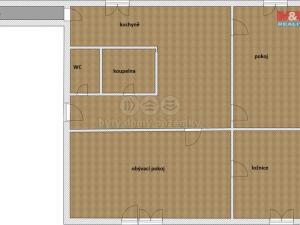 Prodej bytu 3+1, Broumov - Olivětín, Dukelská, 56 m2