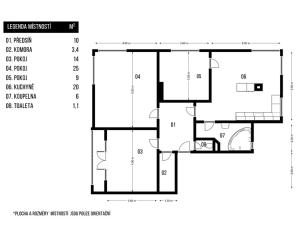 Prodej bytu 3+1, Jilemnice, Zvědavá ulička, 89 m2