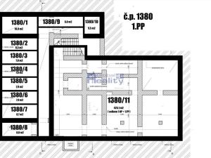 Pronájem obchodního prostoru, Pardubice, Staňkova, 425 m2