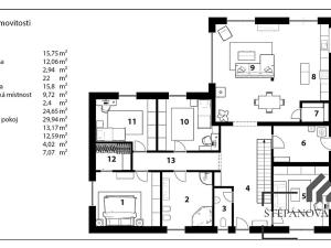 Prodej rodinného domu, Jaroměř, Do Končin, 172 m2