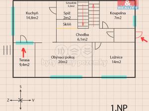 Prodej rodinného domu, Lipoltice, 140 m2