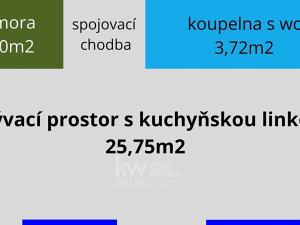 Prodej bytu 1+kk, Kladno, Hradčanská, 33 m2