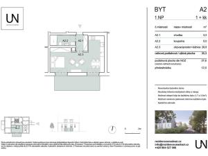 Prodej bytu 1+kk, Třeboň, Za nádražím, 37 m2