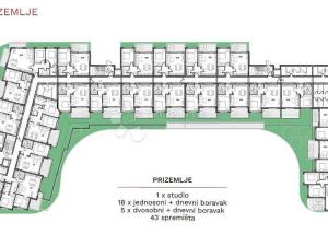 Prodej bytu 2+1, Umag, Chorvatsko, 55 m2