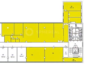 Pronájem kanceláře, Chlístov - Žabovřesky, 344 m2