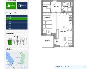 Prodej bytu 2+kk, Brno, Ondrova, 50 m2