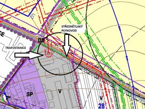 Prodej pozemku pro komerční výstavbu, Újezd u Brna, Nádražní, 4376 m2