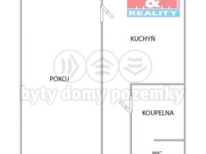 Prodej bytu 1+1, Jirkov, Studentská, 36 m2